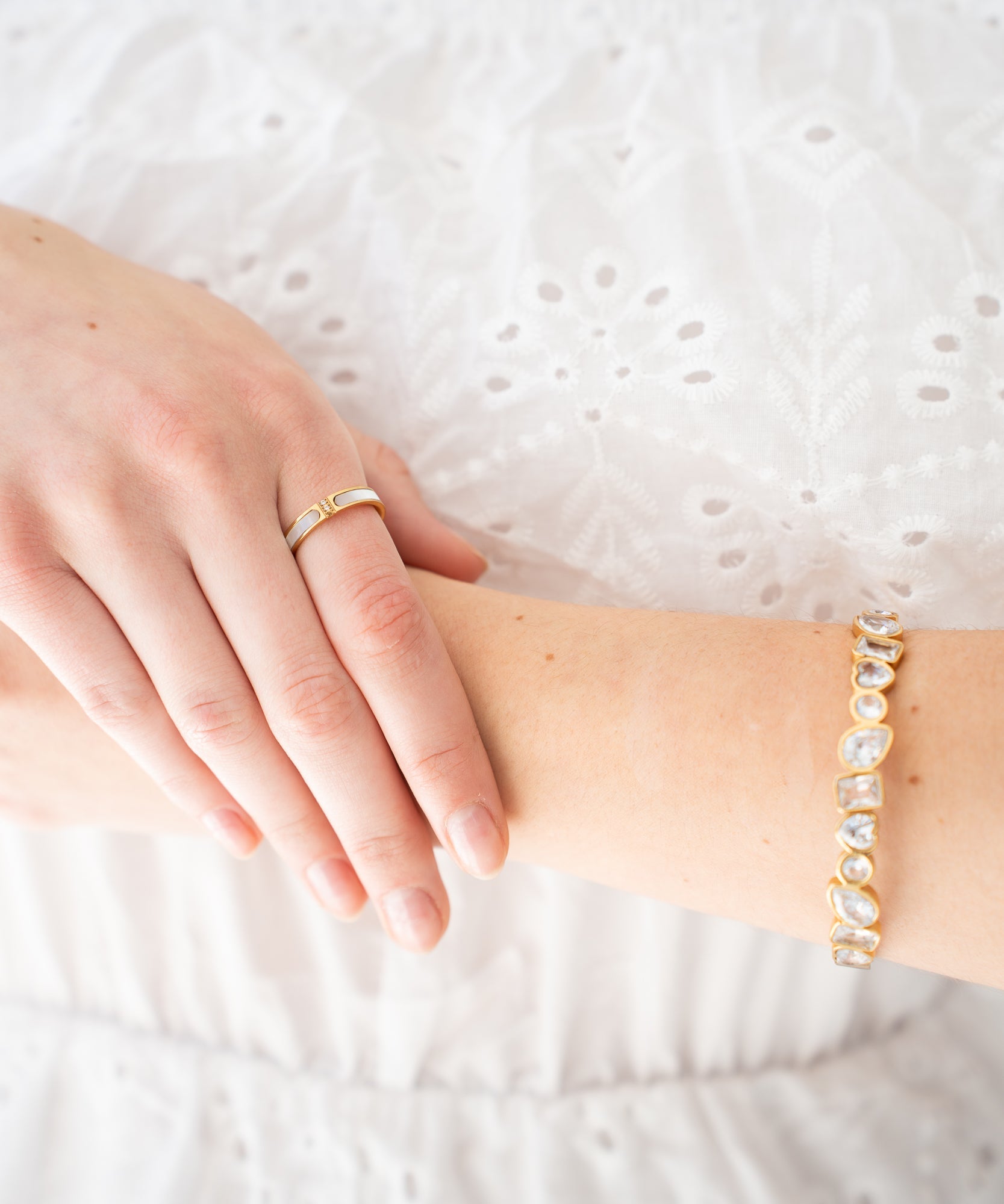 Valeria - 18K Goldring - Gold - Studio Chéri